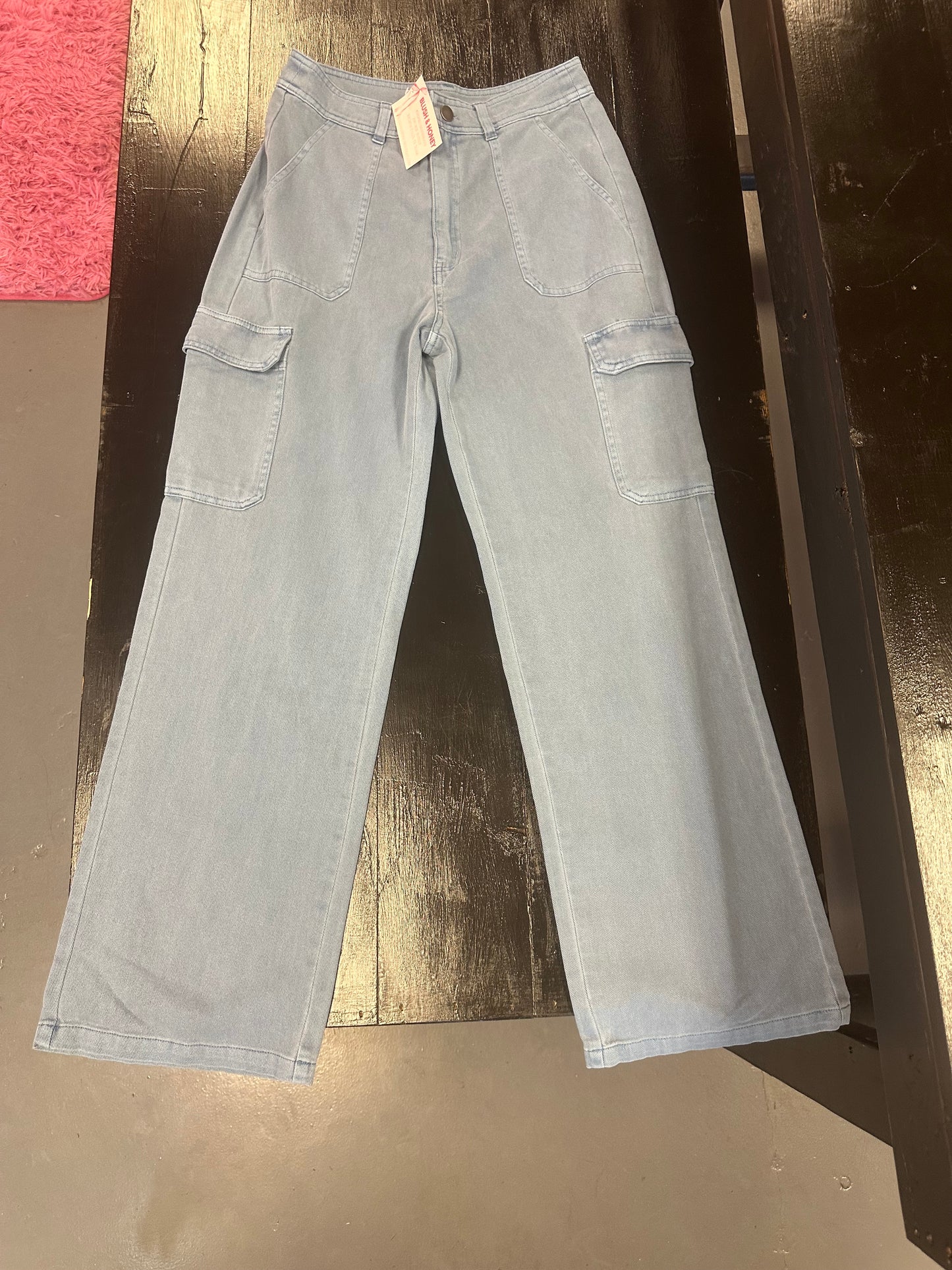 Silky Smooth Pant- Gray Blue
