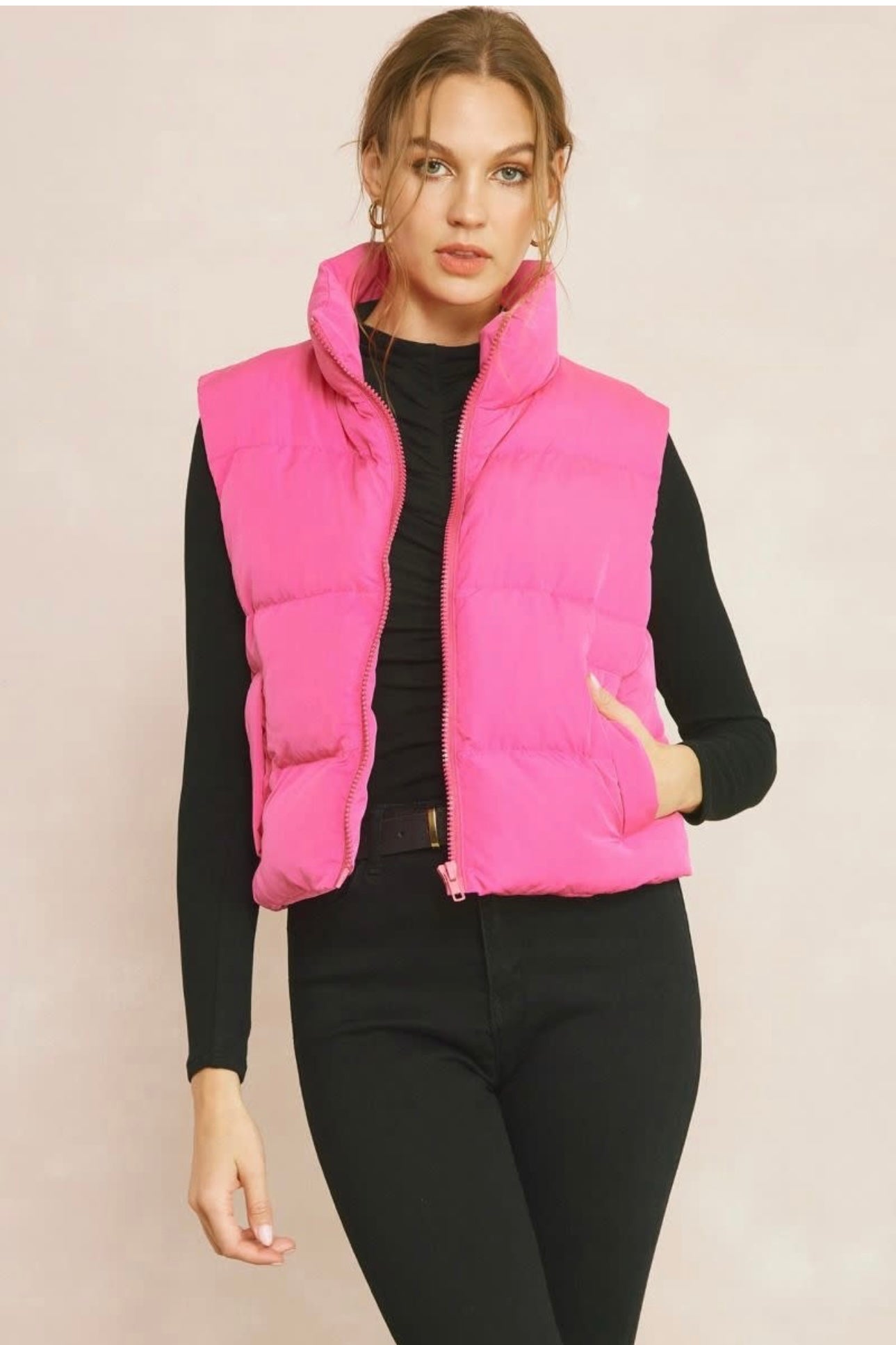 Push The Limit Vest- Pink