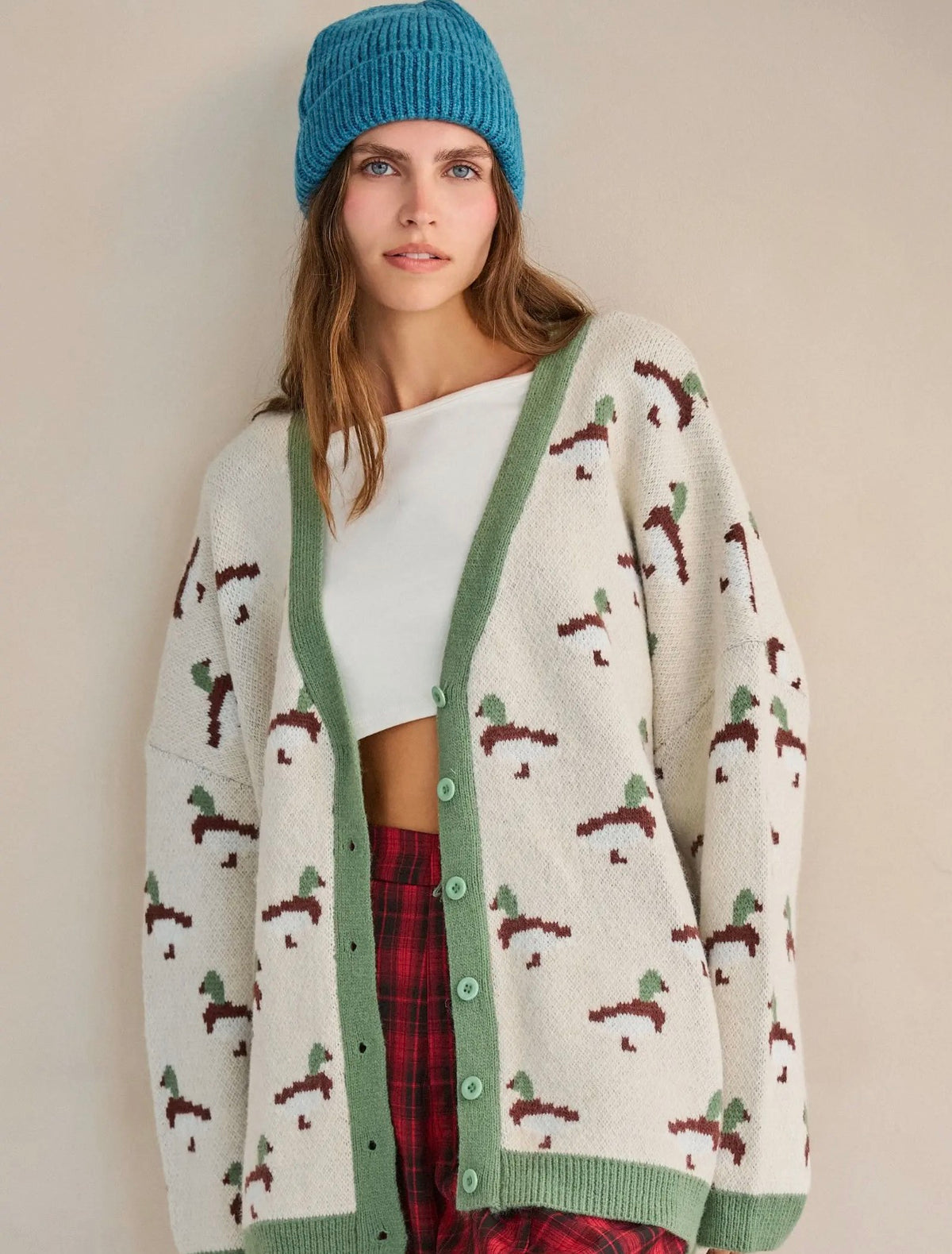 Duck Cardigan