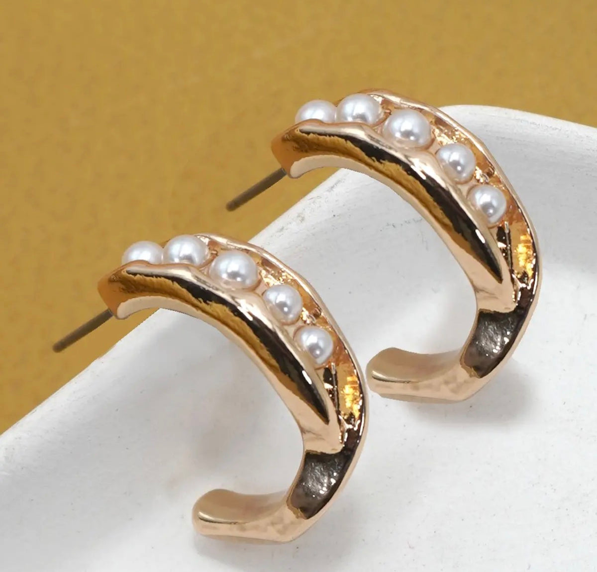 Pearl Hoops