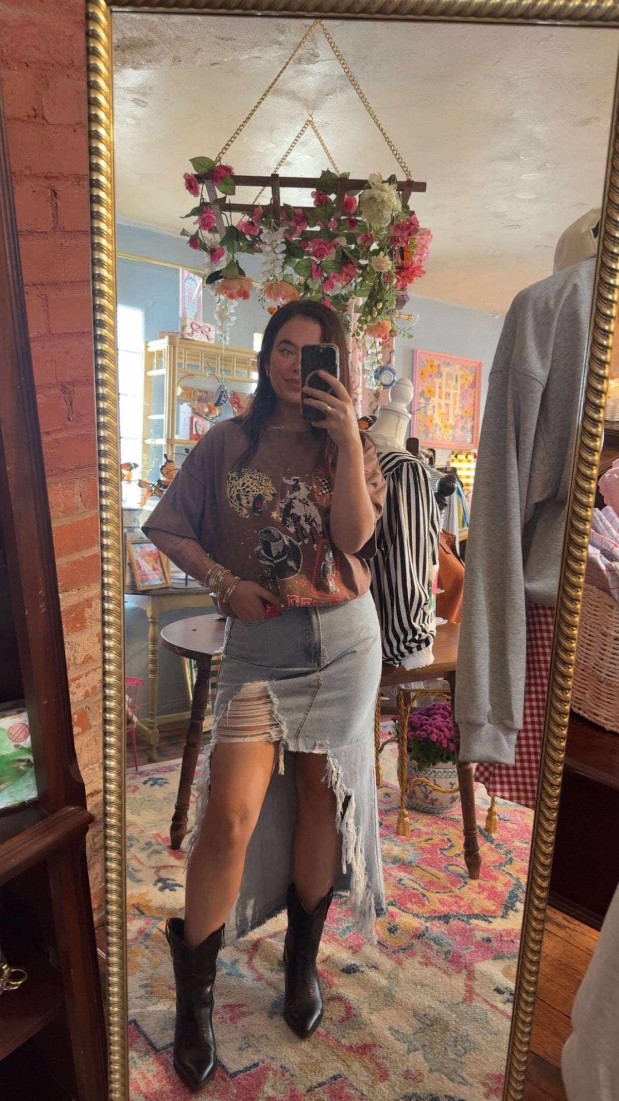 Denim Skirt