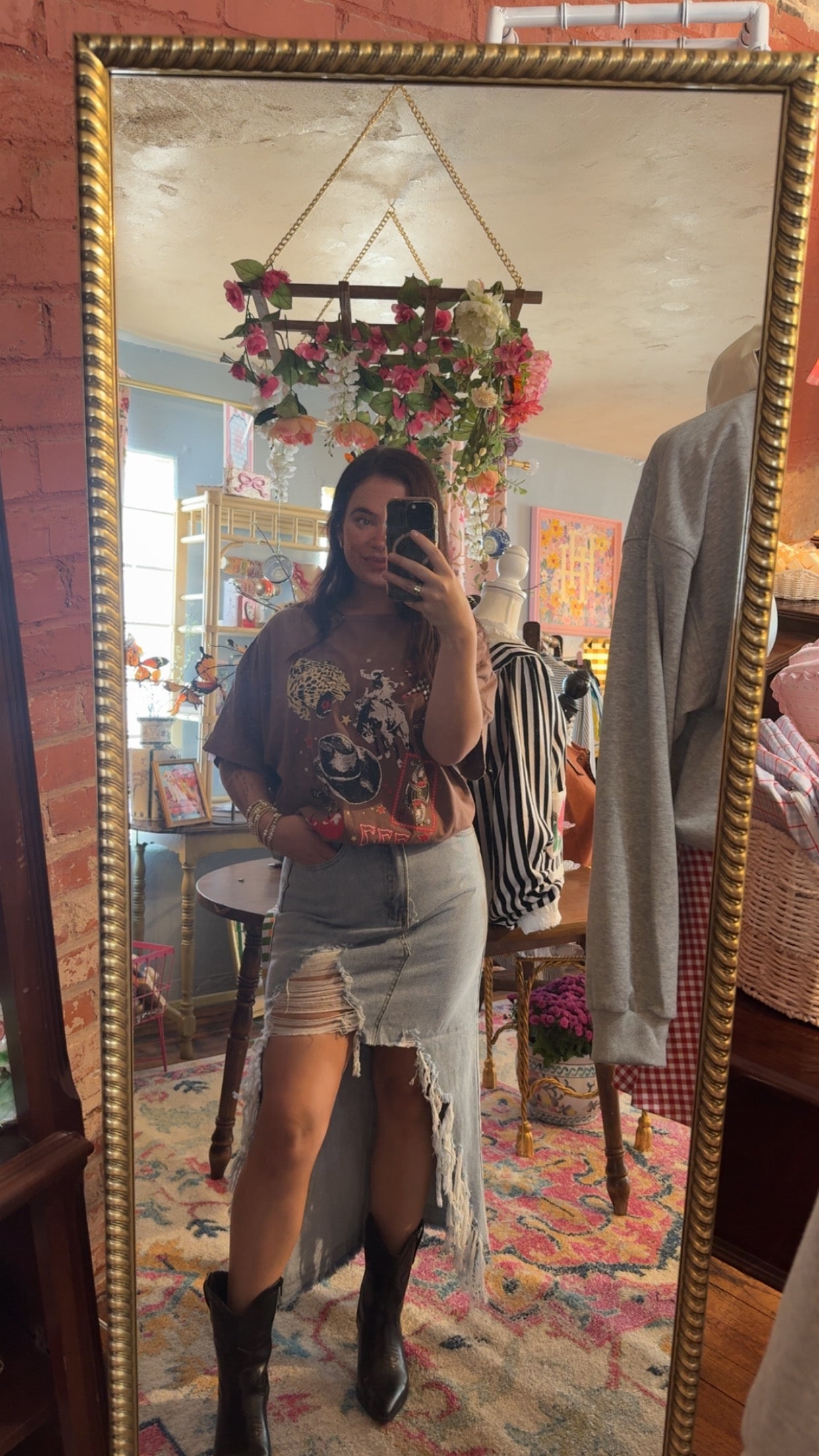 Denim Skirt