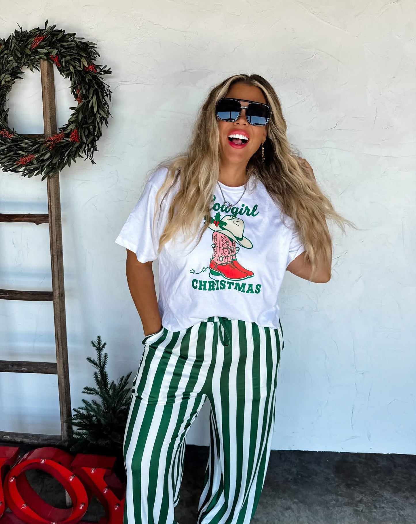 Cowgirl Christmas Tee