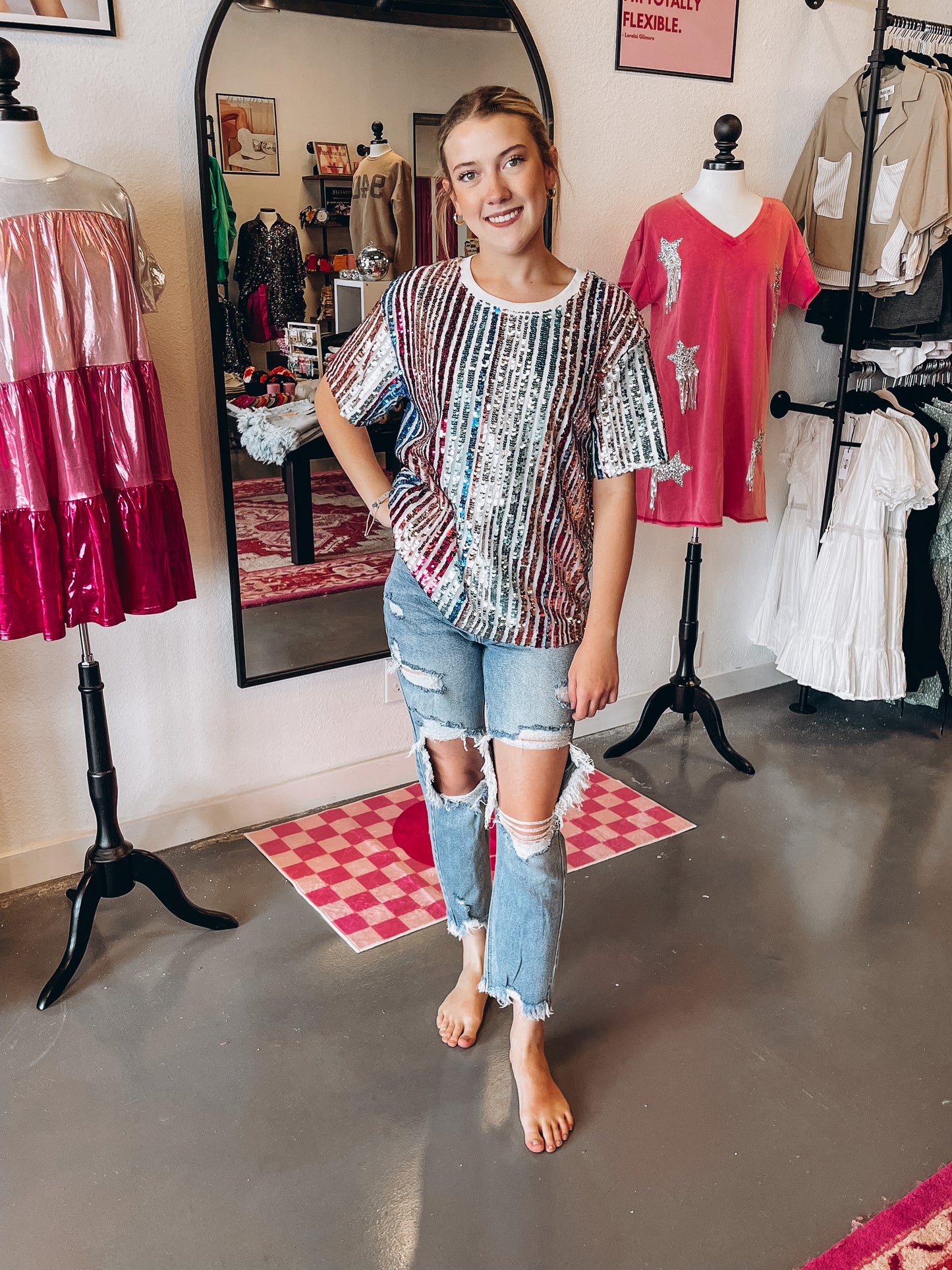 Dazzle Girl Top