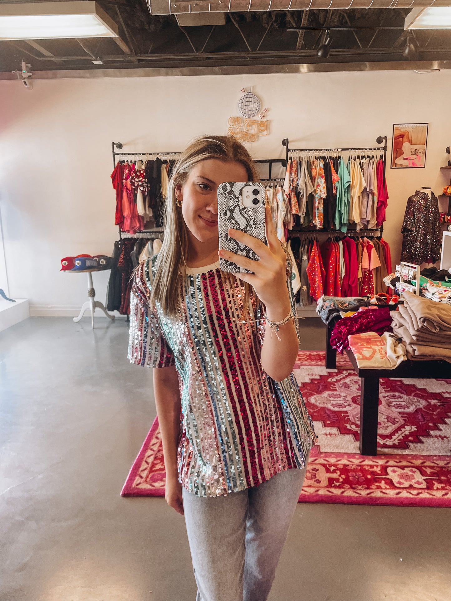 Dazzle Girl Top