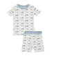 Blue Finding Fairways Shorts Loungewear Set