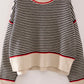 Gameday Striped Sweater