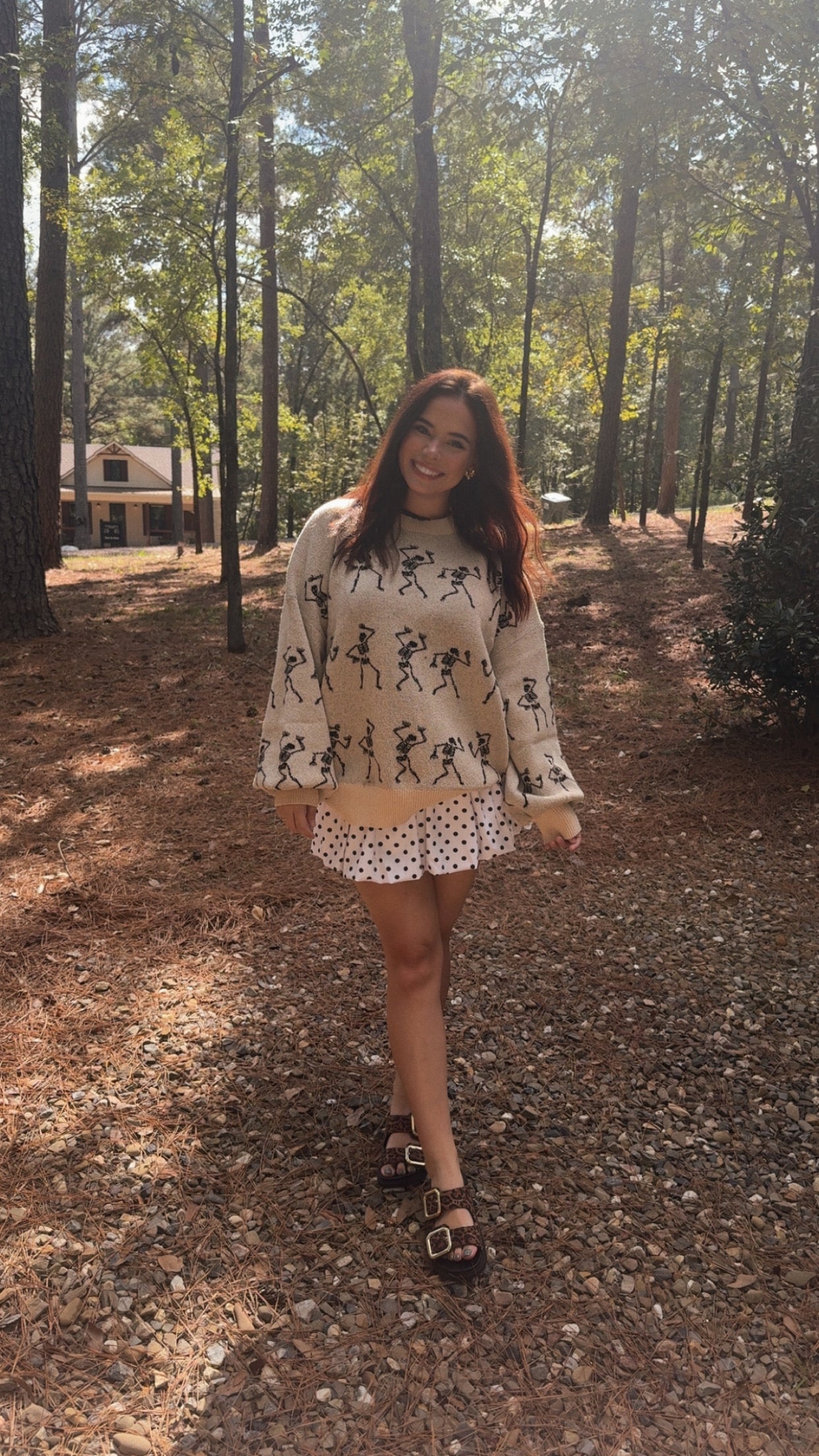 Dancing Skeleton Sweater