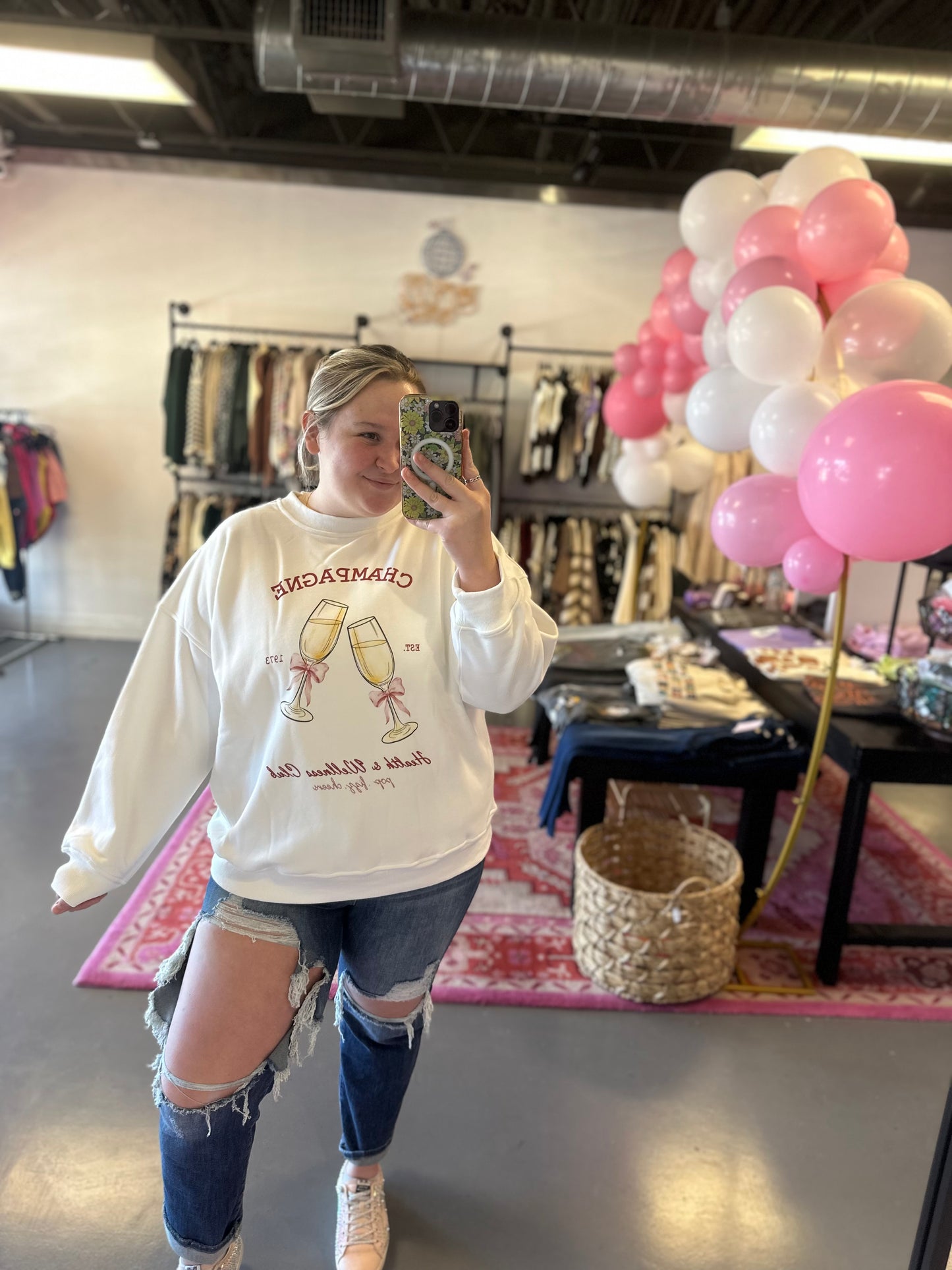 Champagne Problems Sweatshirt