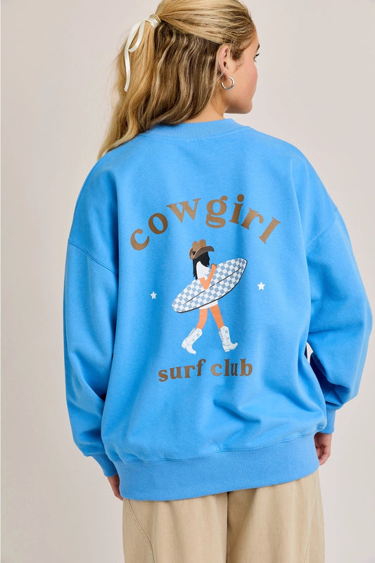 Cowgirl Surf Sweatshirt