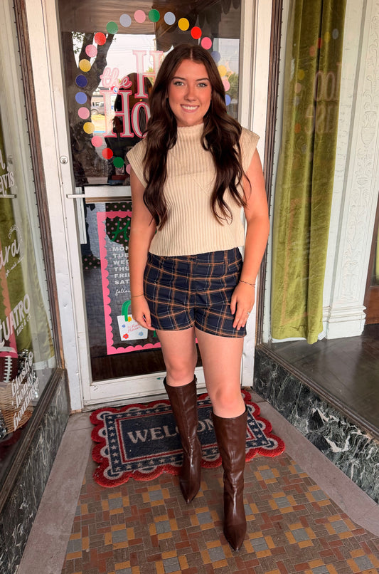 Plaid Shorts