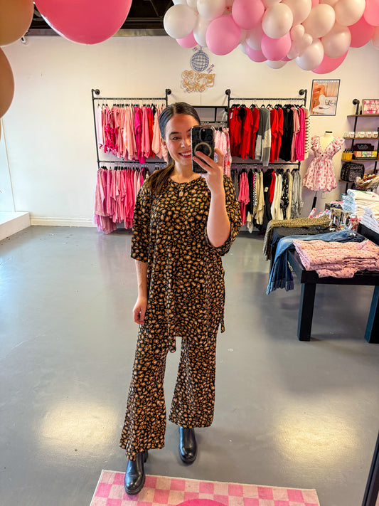 To The Point Set- Animal Print