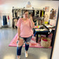 With Grace Top- Pink