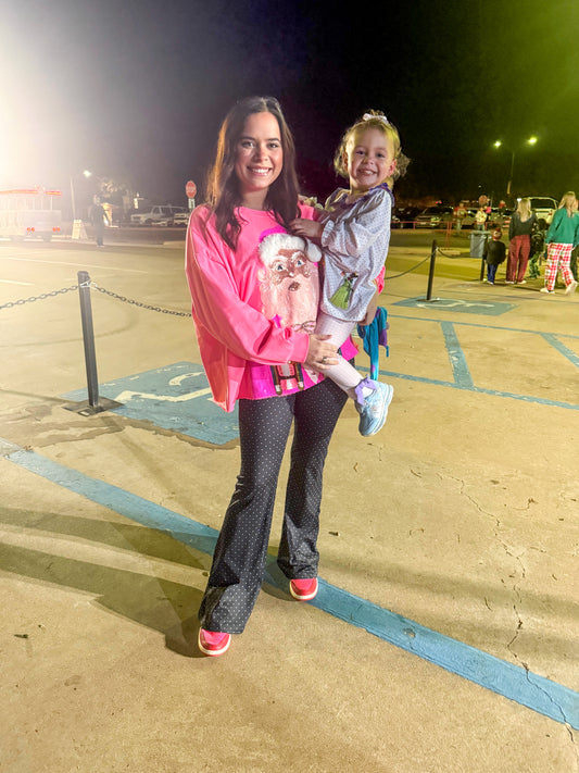 Polka Dot Athletic Pants