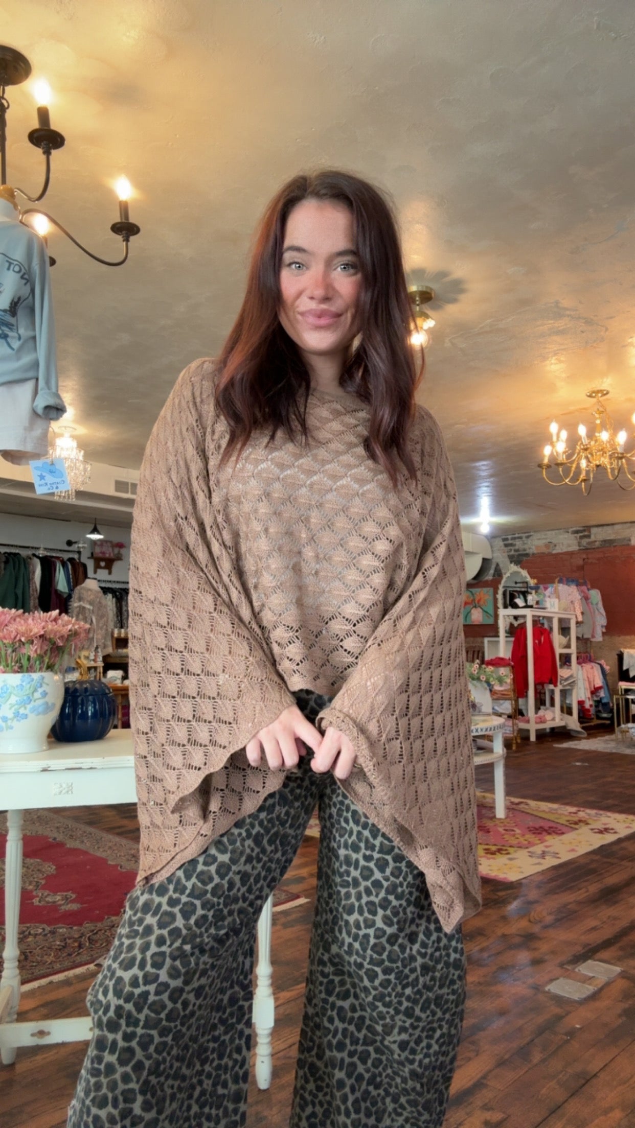 Neutral Girl Top