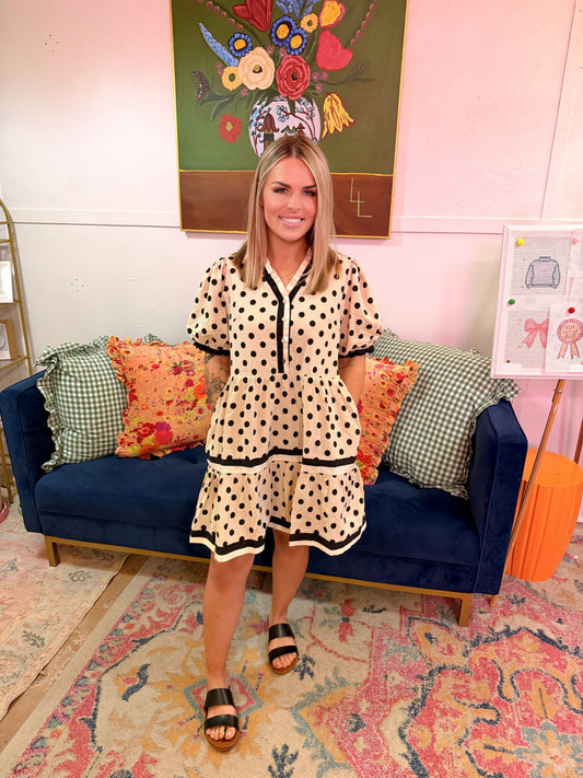 Polka dot dress