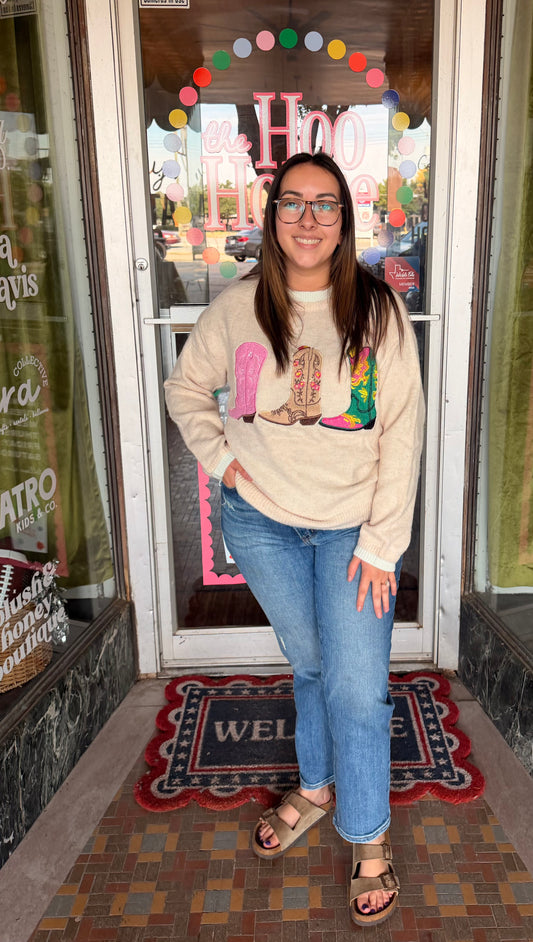 Wildflower Boot Sweater