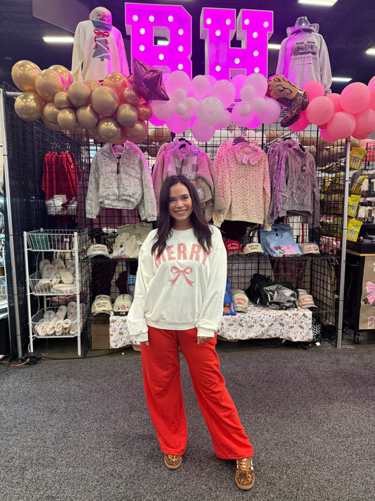 Merry Patchwork Sweater