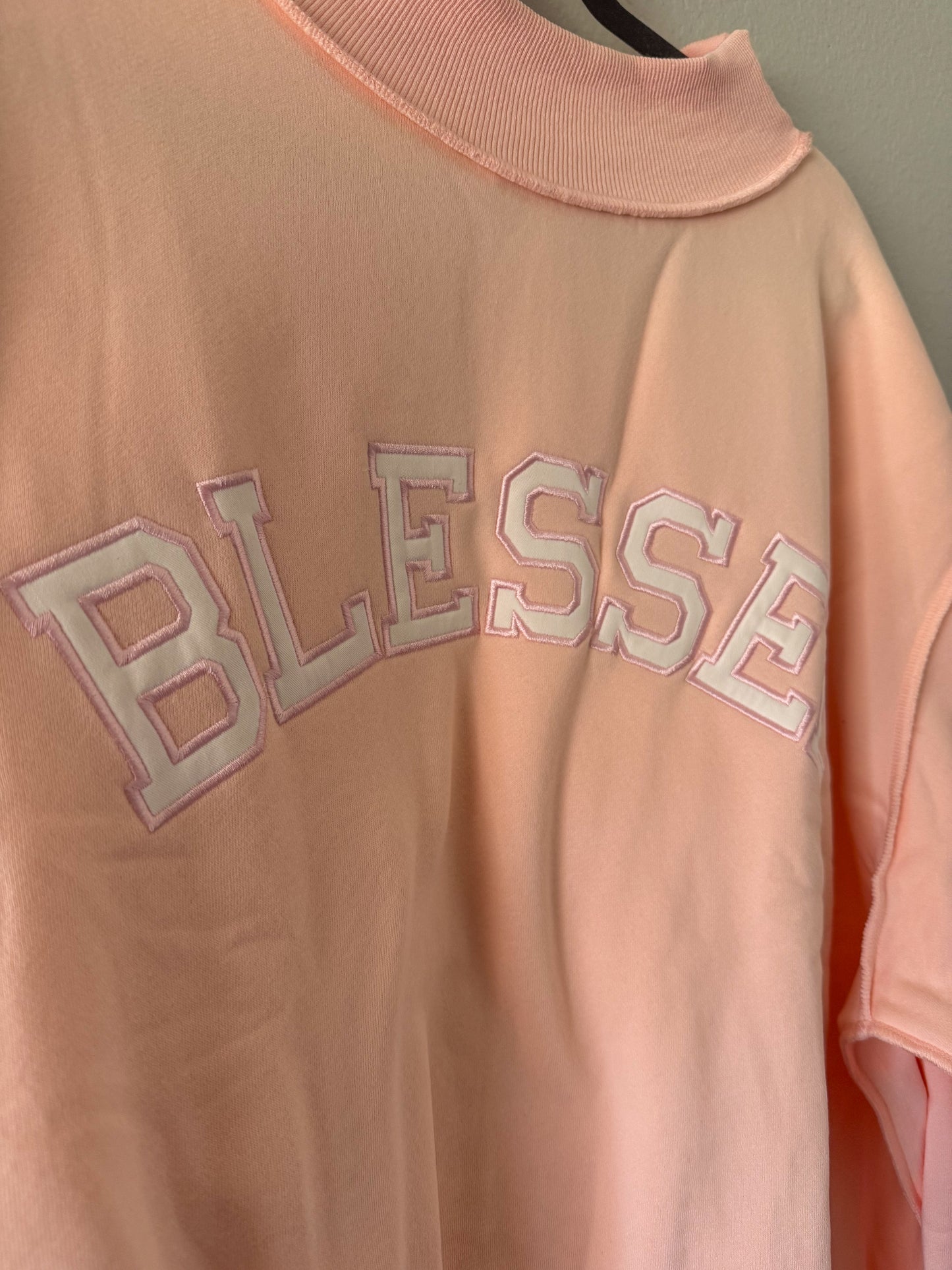 Blessed Mock-Neck Sweatshirt