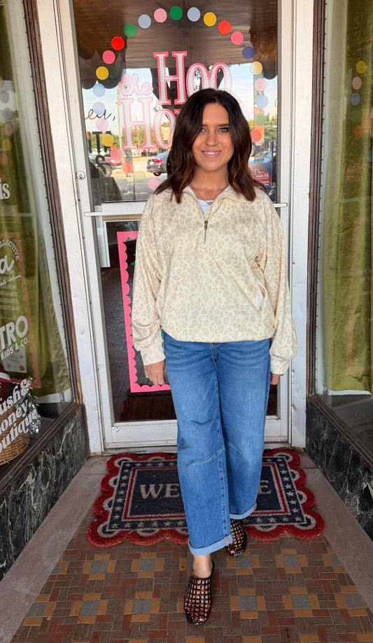 Leopard Pullover