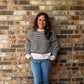 Gameday Striped Sweater