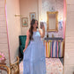 Blue dress