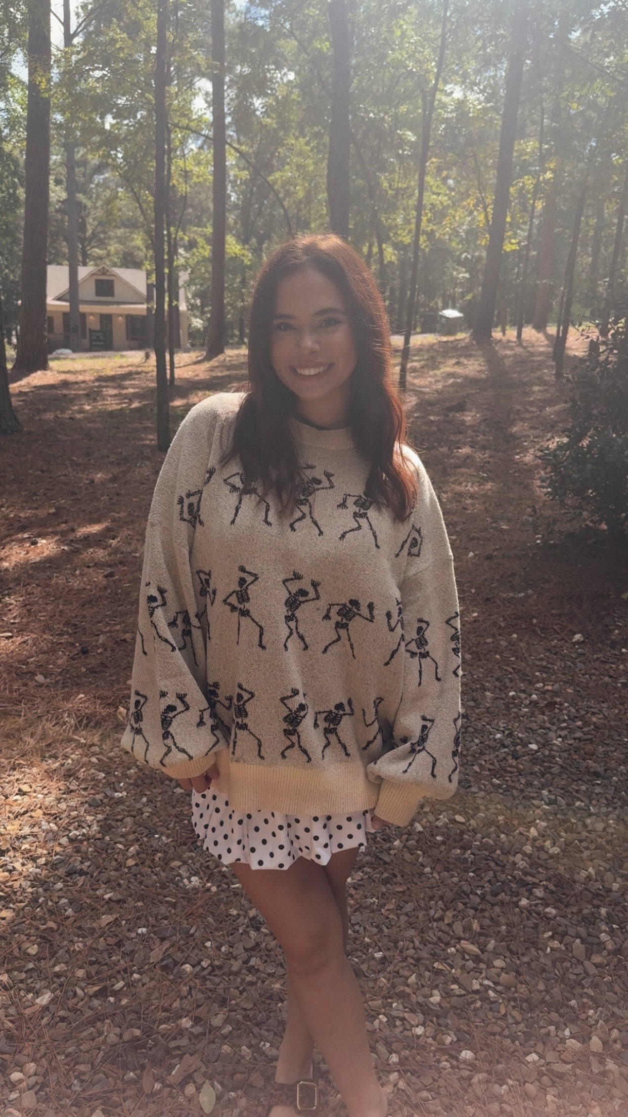 Dancing Skeleton Sweater