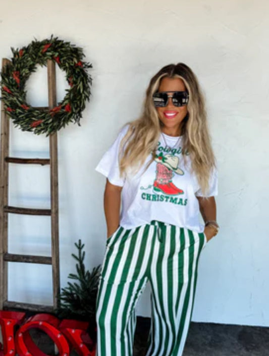 Cowgirl Christmas Tee