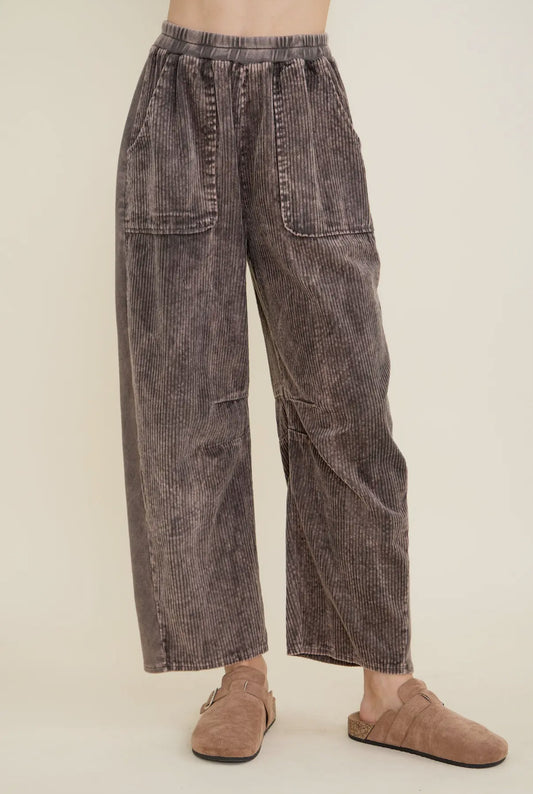 Mineral Washed Pants