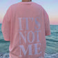 Not Me Embroider Tee