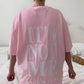 Not Me Embroider Tee