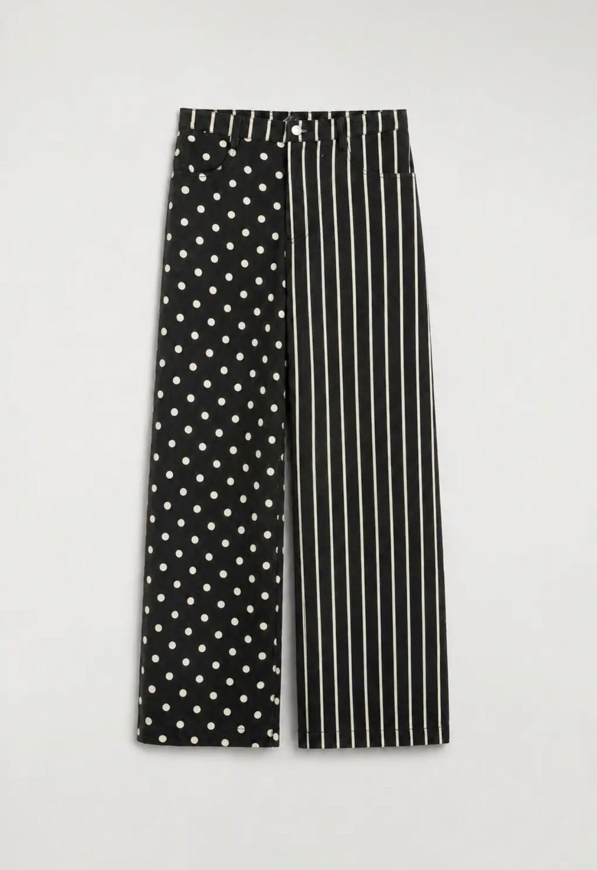 Polka Dot / Stripe Mix Pants