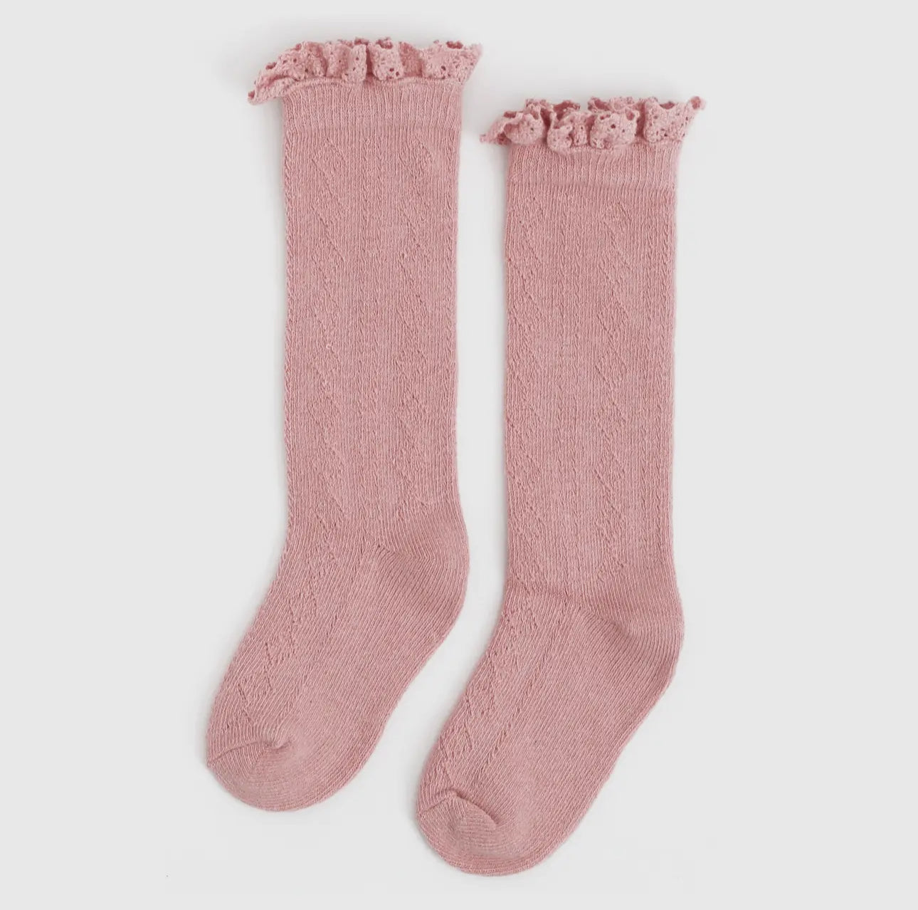 Little Stocking Co Lace Knee High Socks