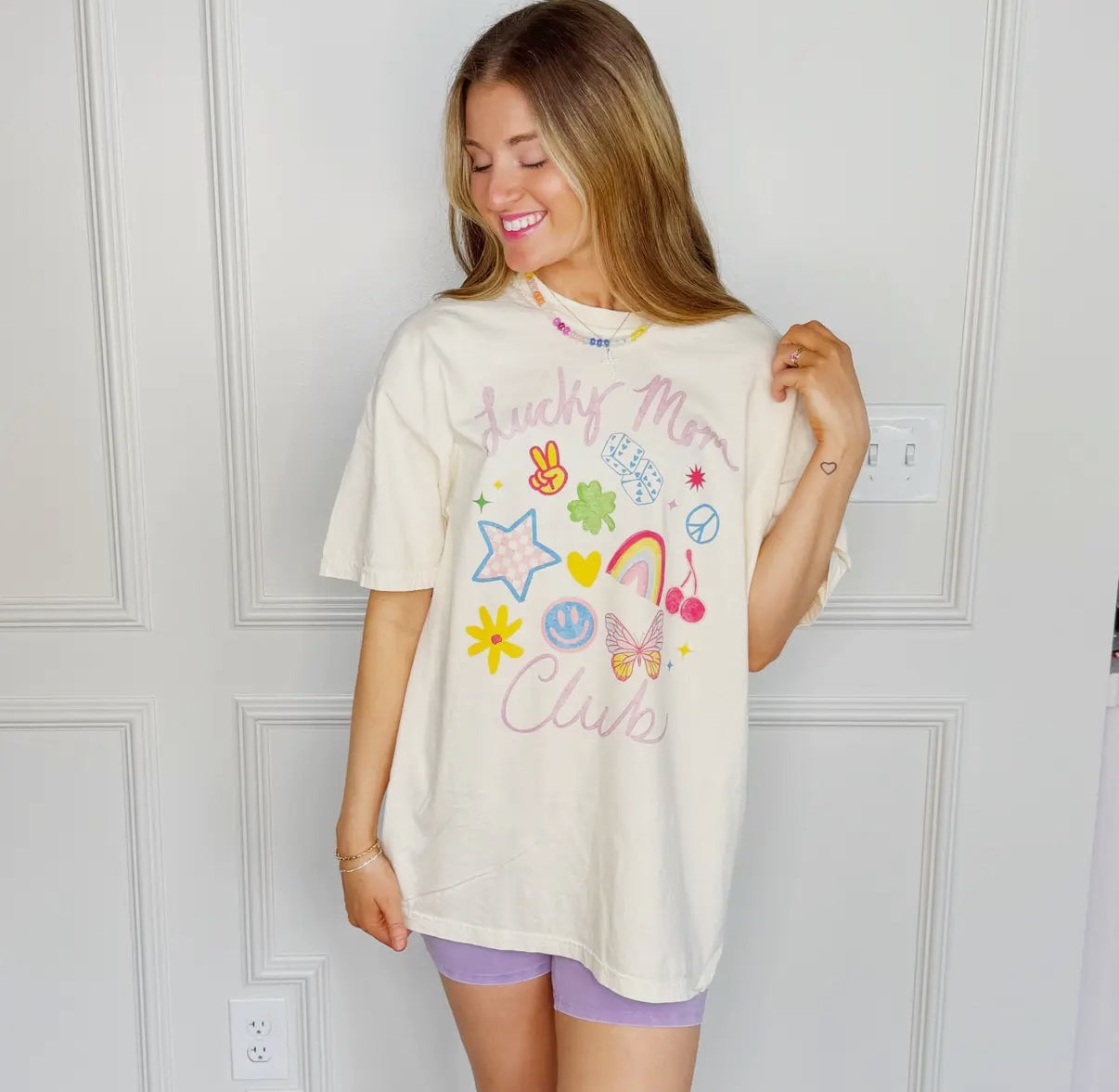 Lucky Mom Club Tee