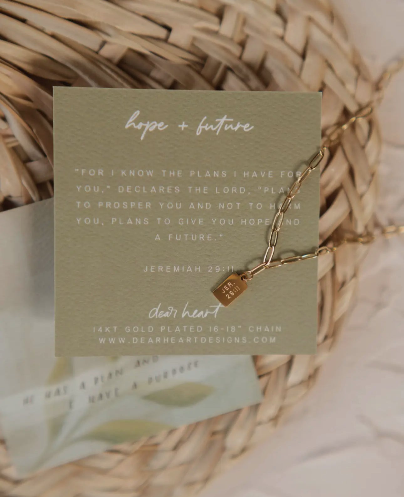 Hope + Future Necklace