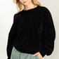Vibe Check Sweater- Black