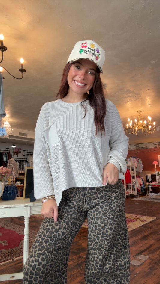 Cream Sweater