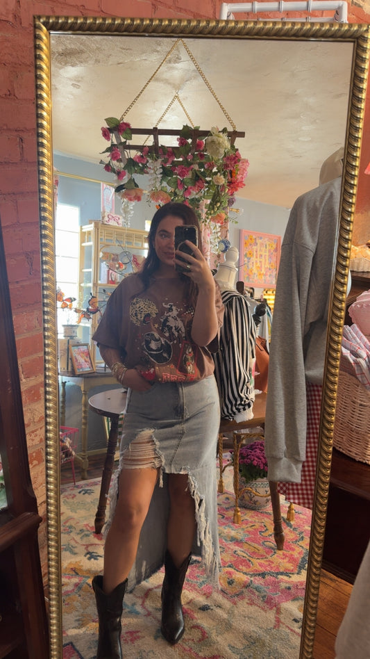 Denim Skirt