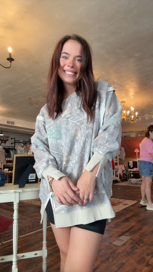 Blakely Camo Top