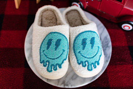 Drippy Face Slippers