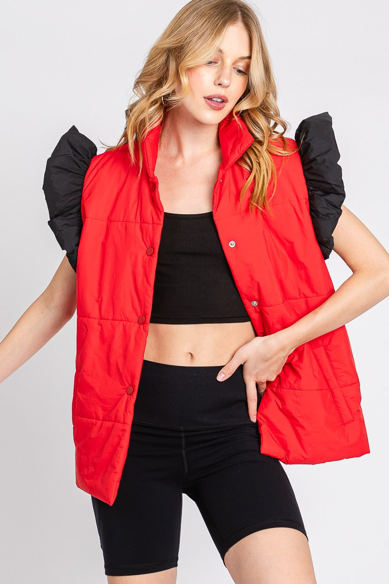Fly Away Vest- Red