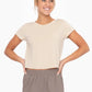 All About Me Top- Khaki