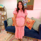 Pink Eyelet Dress