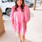 Water Colors Dress- Pink