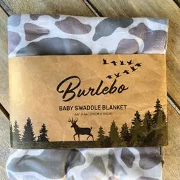 Burlebo Classic Deer Camo Swaddle